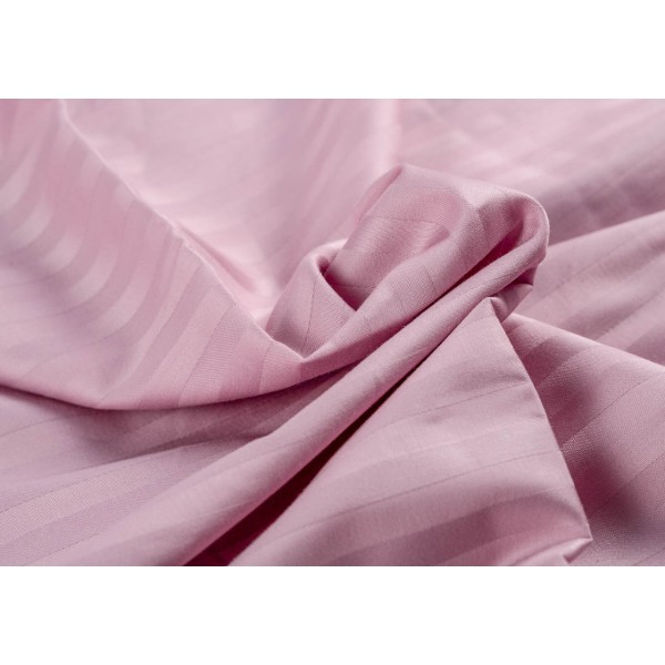 Фото - Комплект постільної білизни Nostra Pink страйп-сатин 150х210 (2930910118367)