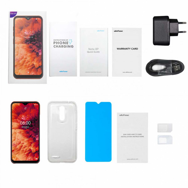 Фото - Смартфон Ulefone Note 8 2/16Gb Amber Sunrise