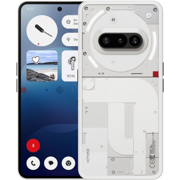Фото - Смартфон Nothing Phone (3a) 8/128GB White Фото - Смартфон Nothing Phone (3a) 8/128GB White