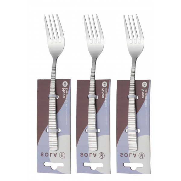 Фото - Набір виделок десертних Sola 3 шт. 31NOVA E0223