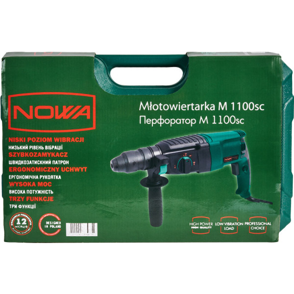 Фото - Перфоратор Nowa M 1100sc