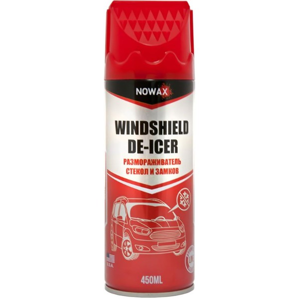Фото - Средство для стекла для авто NOWAX 450ml (NX45019) Фото - Средство для стекла для авто NOWAX 450ml (NX45019)
