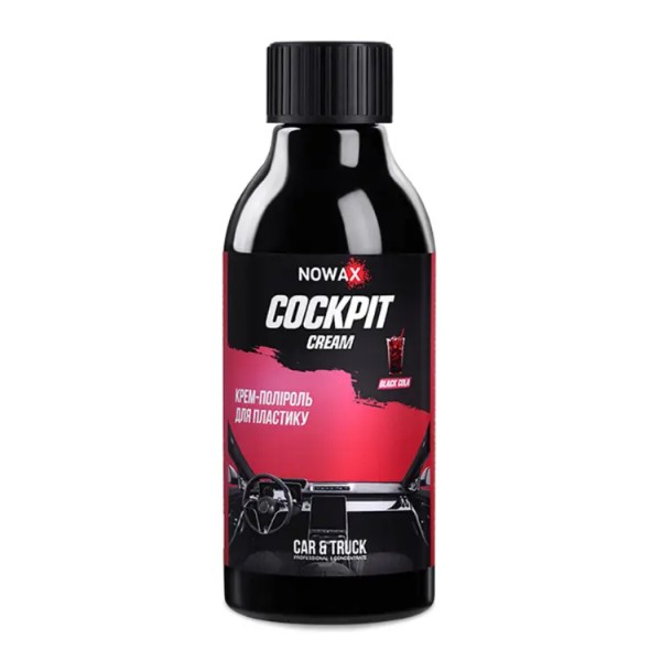 Фото - Полироль для авто NOWAX Cockpit Cream Black Cola 280 мл (NX86941) Фото - Полироль для авто NOWAX Cockpit Cream Black Cola 280 мл (NX86941)