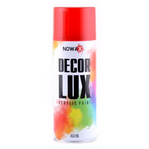 Фото - Фарба для авто NOWAX Spray 450 мл рубіново-червоний (NX65024)