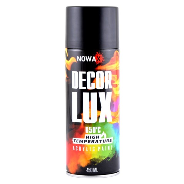 Фото - Фарба для авто NOWAX Spray 450 мл чорний (NX65037)