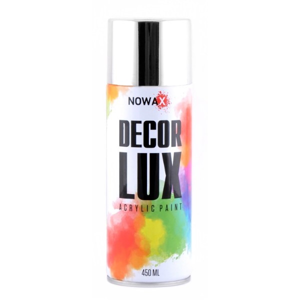 Фото - Фарба для авто NOWAX Spray 450 мл хром (NX65041)