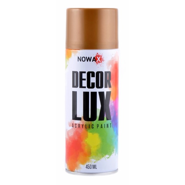 Фото - Фарба для авто NOWAX Spray 450 мл золотий металік (NX65043)