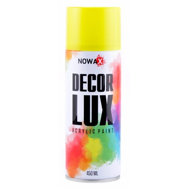 Фото - Фарба для авто NOWAX Spray 450 мл жовтий (NX65045)
