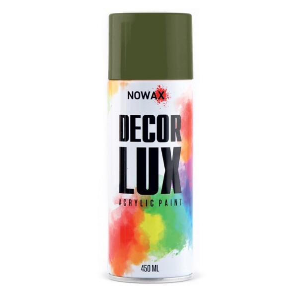 Фото - Фарба для авто NOWAX spray 450 мл мілітарі (NX65051)