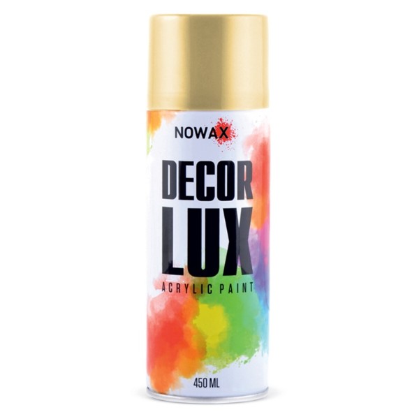 Фото - Фарба для авто NOWAX spray 450 мл світло золотий (NX65057)