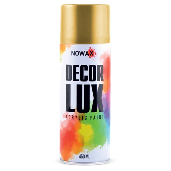 Фото - Краска для авто NOWAX spray 450 мл золотой металлик (NX65058) Фото - Краска для авто NOWAX spray 450 мл золотой металлик (NX65058)