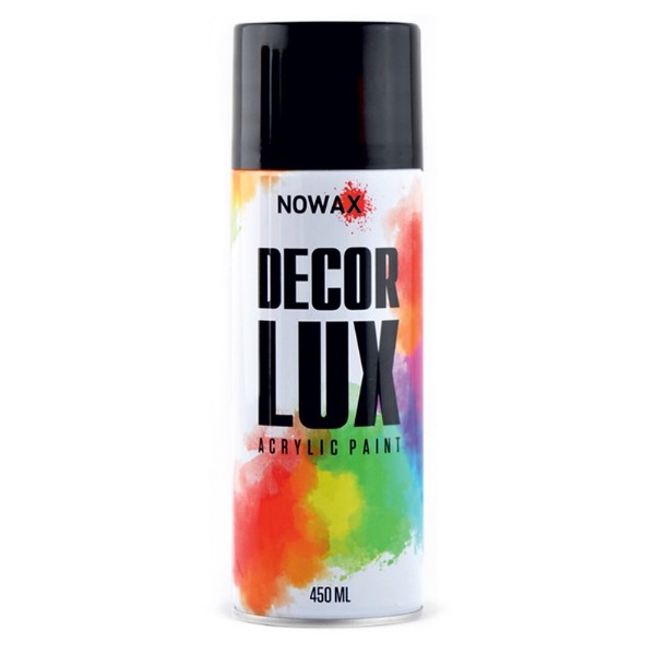 Фото - Краска для авто NOWAX spray 450 мл черный металлик (NX65059) Фото - Краска для авто NOWAX spray 450 мл черный металлик (NX65059)
