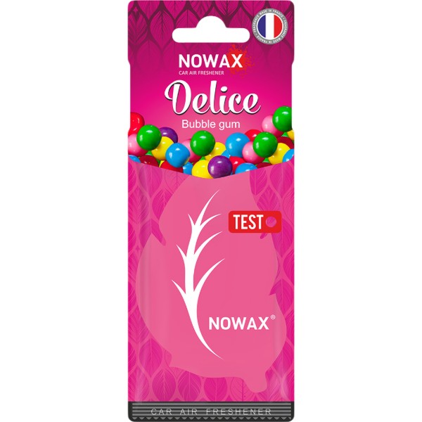 Фото - Ароматизатор для авто NOWAX Delice Bubble Gum (NX00078)