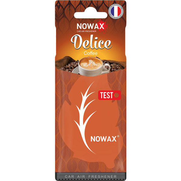 Фото - Ароматизатор для авто NOWAX Delice Coffee (NX00080)