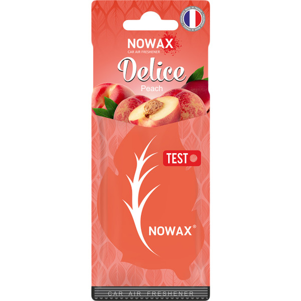 Фото - Ароматизатор для авто NOWAX Delice Peach (NX00084)