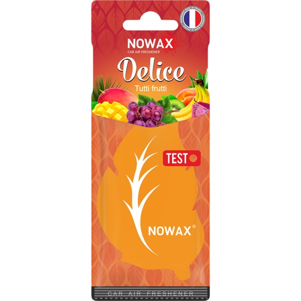 Фото - Ароматизатор для авто NOWAX Delice Tutti Frutti (NX00087) Фото - Ароматизатор для авто NOWAX Delice Tutti Frutti (NX00087)