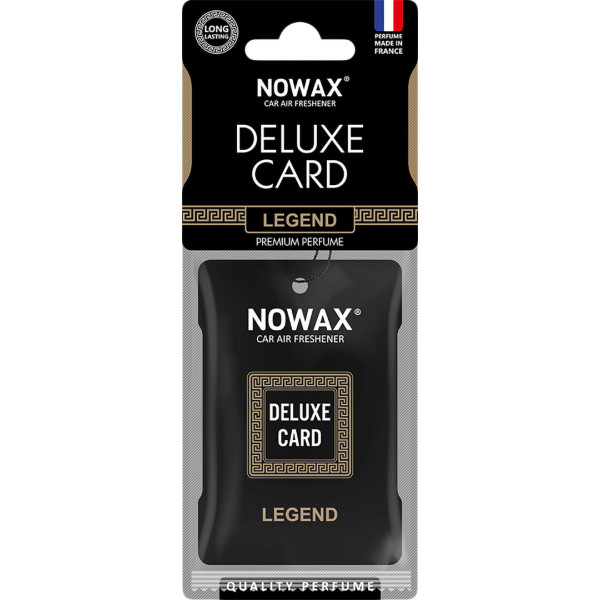 Фото - Ароматизатор для авто NOWAX целюлозний Deluxe Card 6 г Legend (NX07730)