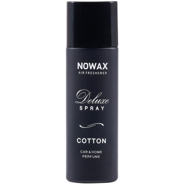 Фото - Ароматизатор для авто NOWAX з розпилювачем Deluxe Spray Cotton 50 мл (NX07751)