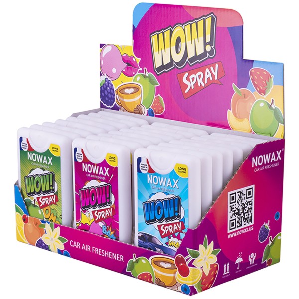 Фото - Ароматизатор для авто NOWAX MIX WOW Spray (NX00146)