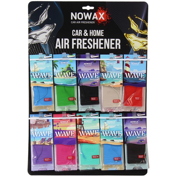 Фото - Ароматизатор для авто NOWAX MIX Wave (NX07814) Фото - Ароматизатор для авто NOWAX MIX Wave (NX07814)