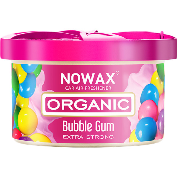 Фото - Ароматизатор для авто NOWAX Organic Bubble Gum (NX00108)