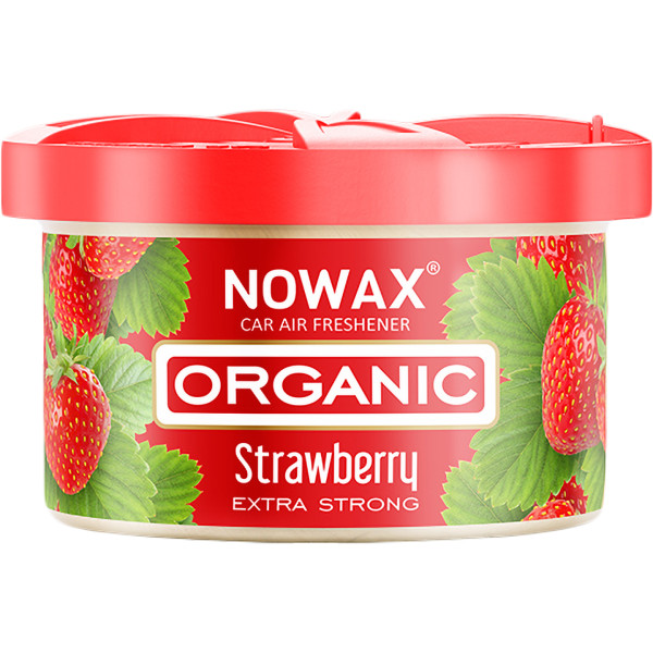 Фото - Ароматизатор для авто NOWAX Organic Strawberry (NX00115)