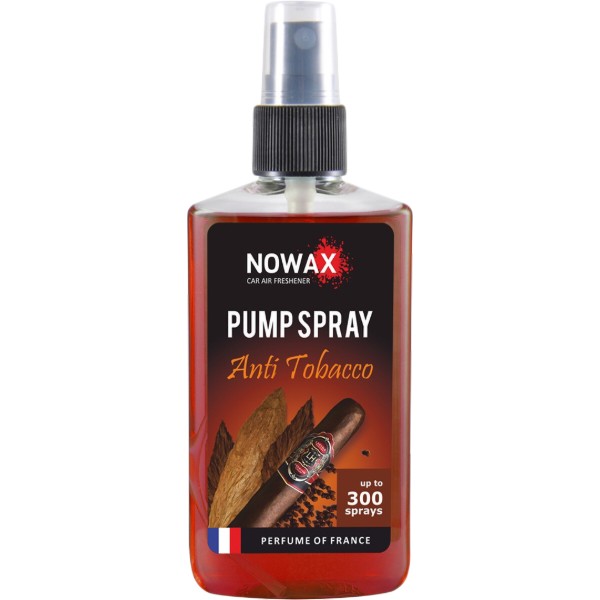 Фото - Ароматизатор для авто NOWAX PUMP SPRAY Anti Tobacco 75 мл (NX07517)