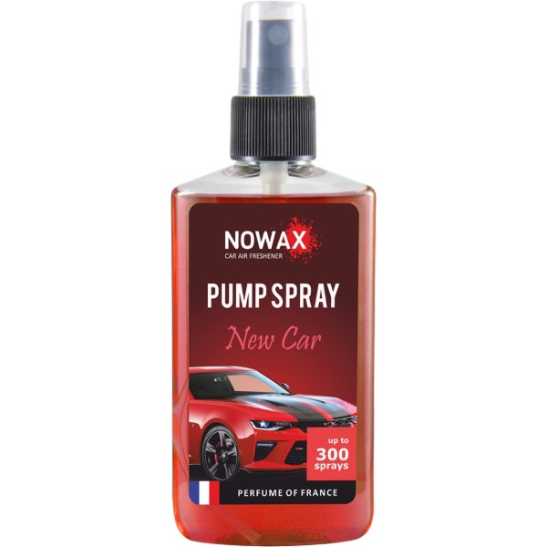 Фото - Ароматизатор для авто NOWAX PUMP SPRAY New Car 75 мл (NX07510) Фото - Ароматизатор для авто NOWAX PUMP SPRAY New Car 75 мл (NX07510)