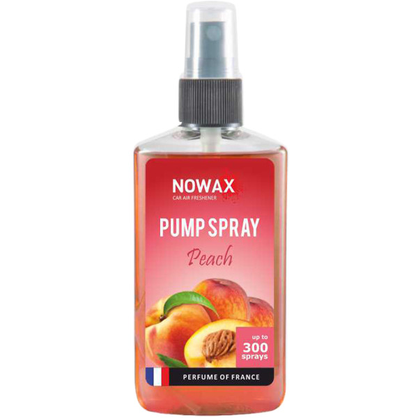 Фото - Ароматизатор для авто NOWAX PUMP SPRAY Peach 75 мл (NX07577)