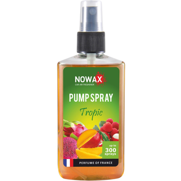 Фото - Ароматизатор для авто NOWAX PUMP SPRAY Tropic 75 мл (NX07525)