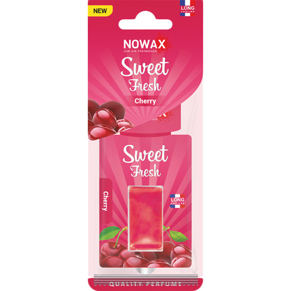 Фото - Ароматизатор для авто NOWAX мембранний Sweet Fresh NEW Cherry (NX00124)
