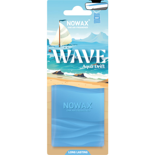 Фото - Ароматизатор для авто NOWAX серія Wave - Aqua Drift (NX07774)