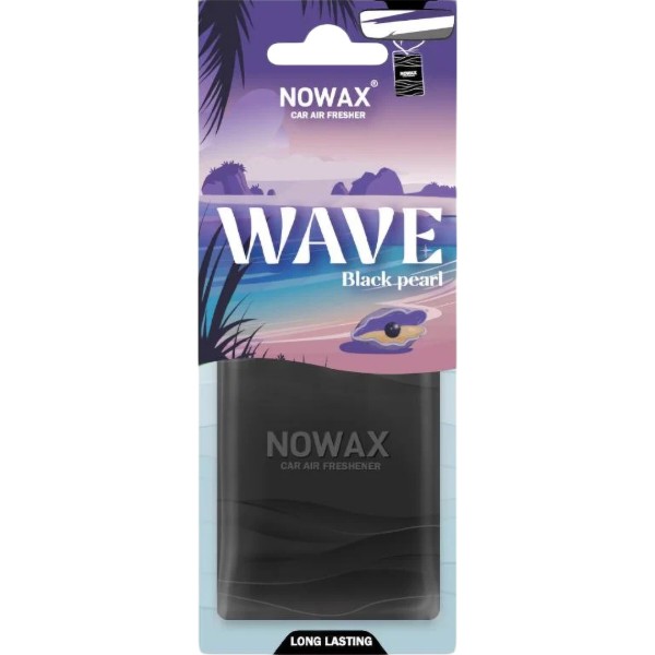 Фото - Ароматизатор для авто NOWAX Wave Black Pearl (NX07782)