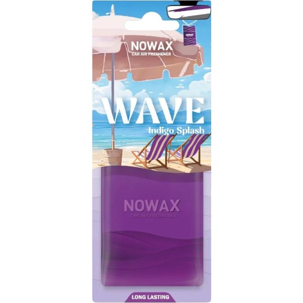 Фото - Ароматизатор для авто NOWAX Wave Indigo Splash (NX07778)