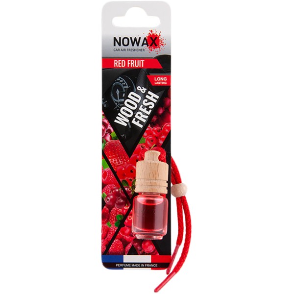 Фото - Ароматизатор для авто NOWAX Wood&Fresh Red Fruits 5 мл (NX07710)