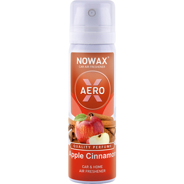 Фото - Ароматизатор для авто NOWAX X Aero Apple Cinnamon 75 мл (NX06510)