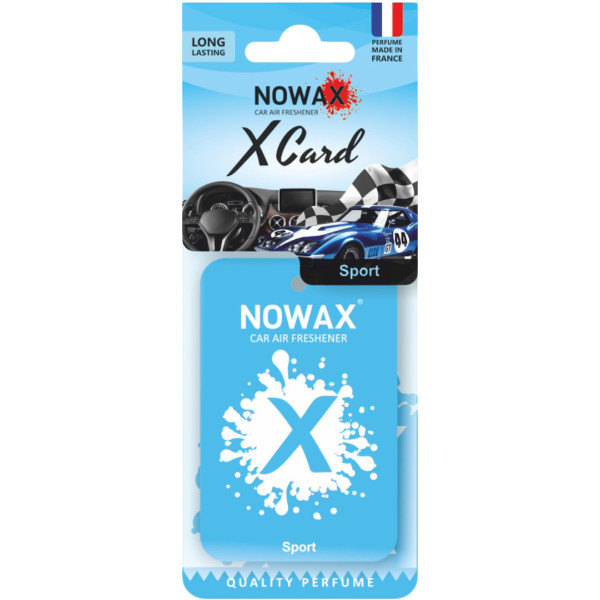 Фото - Ароматизатор для авто NOWAX X CARD - Sport (NX07532)