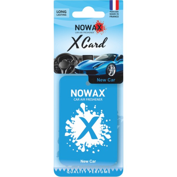 Фото - Ароматизатор для авто NOWAX X CARD New Car (NX07534)