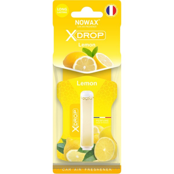 Фото - Ароматизатор для авто NOWAX с капсулой X Drop Lemon (NX00055) Фото - Ароматизатор для авто NOWAX с капсулой X Drop Lemon (NX00055)