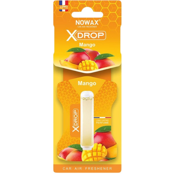 Фото - Ароматизатор для авто NOWAX з капсулою X Drop Mango (NX01164)