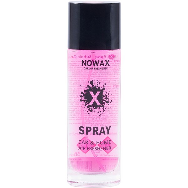 Фото - Ароматизатор для авто NOWAX X Spray Bubble Gum 50 мл (NX07756) Фото - Ароматизатор для авто NOWAX X Spray Bubble Gum 50 мл (NX07756)