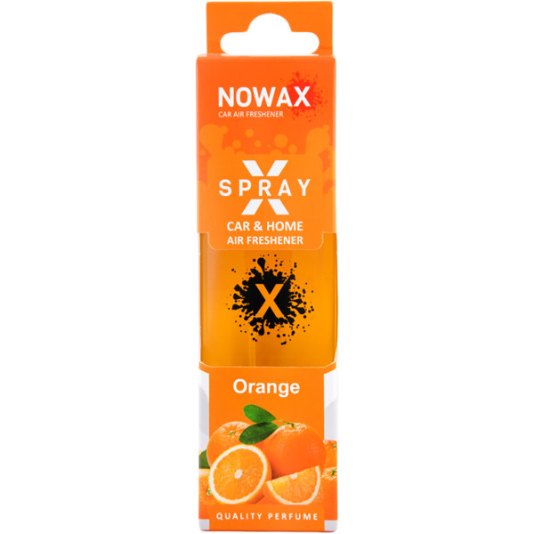 Фото - Ароматизатор для авто NOWAX з розпилювачем X Spray Orange 50 мл (NX07595)