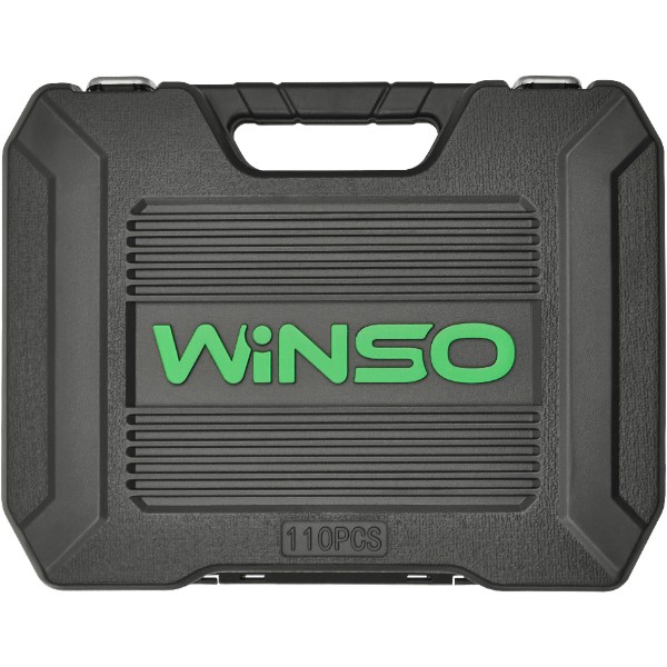 Фото - Набор инструментов Winso в кейсе Pro 110 шт. (924110)