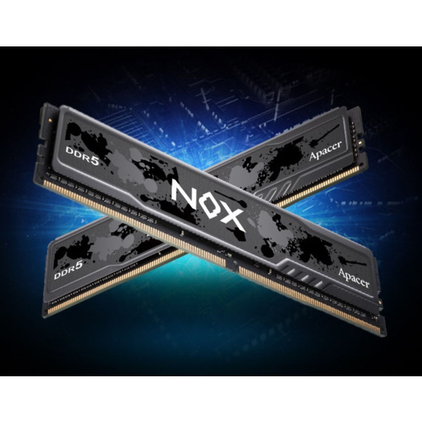Фото - Память DDR Apacer DDR5 2x16GB/5600 NOX (AH5U32G56C522MBAA-2)