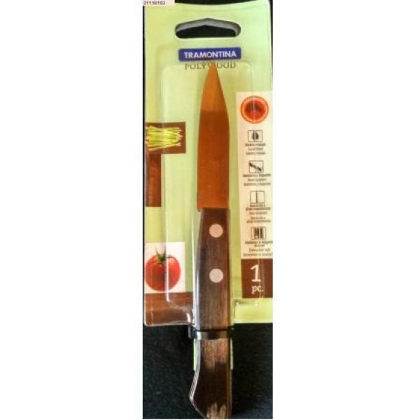 Фото - Ніж для овочів Tramontina Polywood 76 мм (21118/193)