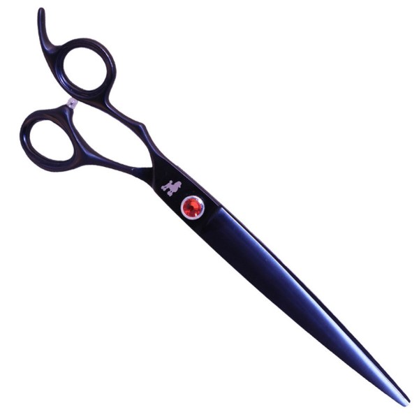 Фото - Ножиці для стрижки котів і собак Dezynadog Ignis 8 Straight Lefty Scissor (5052372070230)