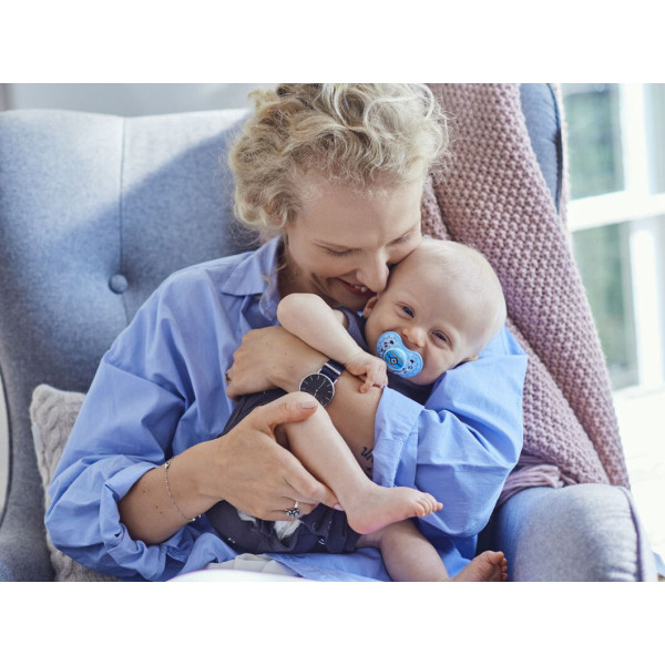 Фото - Динамічна пустушка Lovi 3-6 м-ців 2 шт. Indian summer (22/856boy)