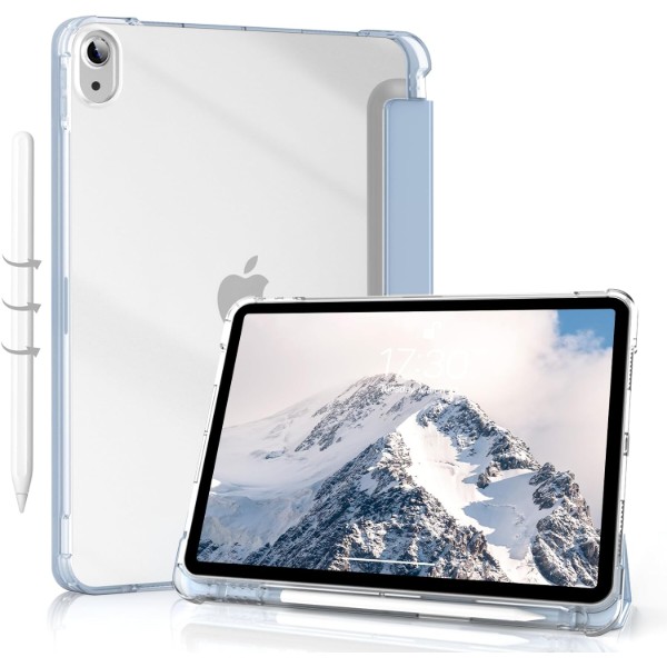 Фото - Чохол для планшета BeCover Soft Edge з кріпленням Apple Pencil for Apple iPad Air 11" M4 2026 Light Blue (715265)
