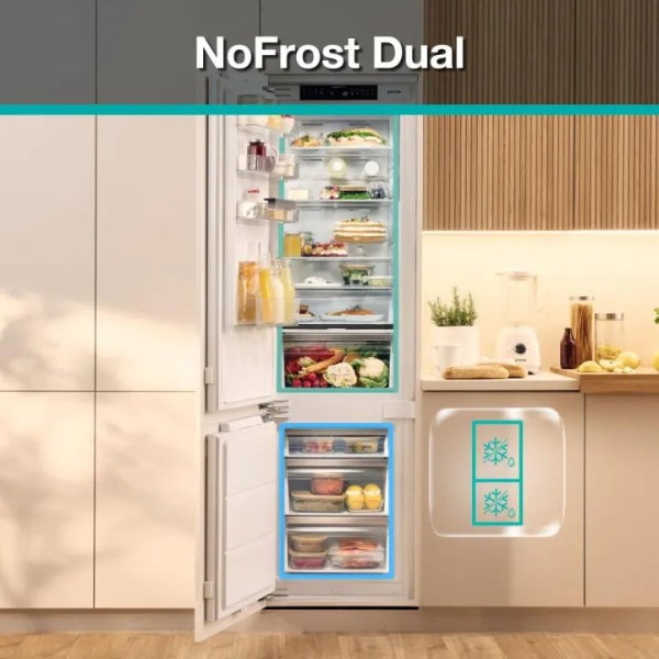 Фото - Уценка - Холодильник встраиваемый Gorenje NRKI519D61WF