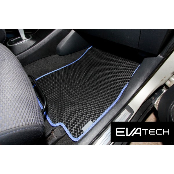Фото - EVA килимки в салон авто EVAtech для Tiida (C11) (Squib VL) Nissan 2004-2014 1 покоління Sedan EU (NS33084C5VL1RGB)